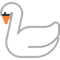 Swan emoji on Microsoft